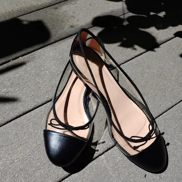 Clear plastic deals flats
